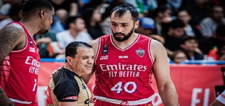 “بيروت” يظفر بلقب دورة دبي لكرة السلة بعد فوزه على منتخب تونس في النهائي