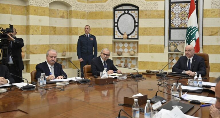 الجلسة الأولى لمجلس الوزراء إيجابية؟