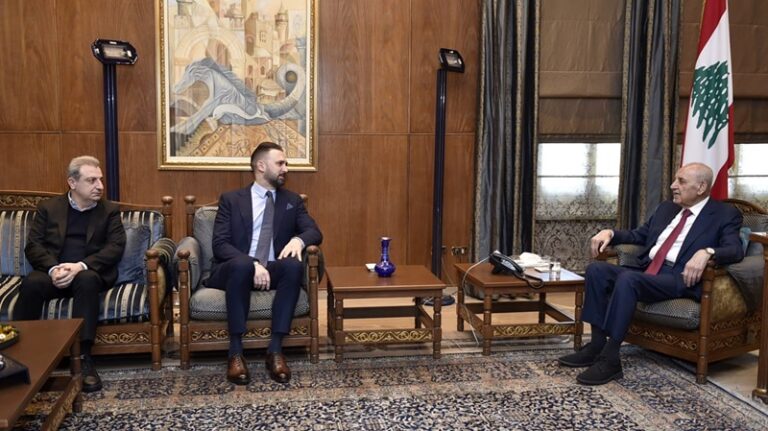 بري يستقبل تيمور جنبلاط في عين التينة