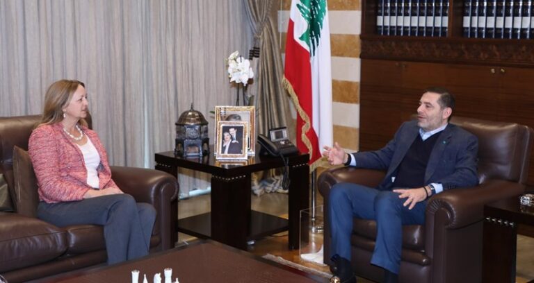 الحريري يستقبل السفيرة الأميركية