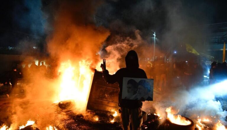 توتر كبير على طريق المطار.. والجيش يتدخل (فيديو)