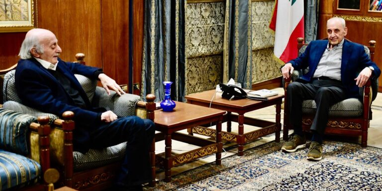 جنبلاط من عين التينة: العلاقة مع بري قوية وستبقى