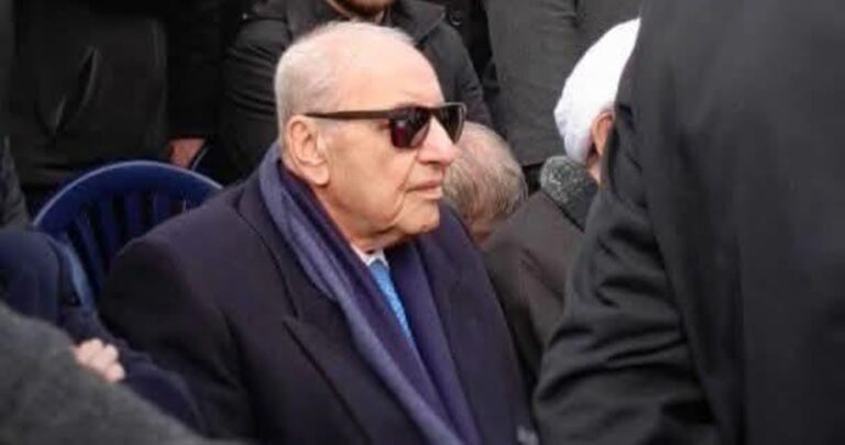 بري يعتذر عن تقبل التهاني بالعيد بسبب الأوضاع الراهنة