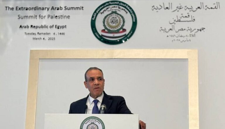 عبد العاطي: “القمة العربية” تبنّت خطة مصر بالكامل