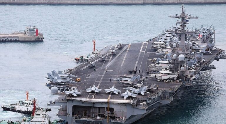 حاملة طائرات أميركية تصل كوريا الجنوبية