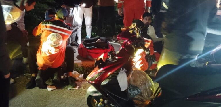 جريحان بحادث سير في صيدا