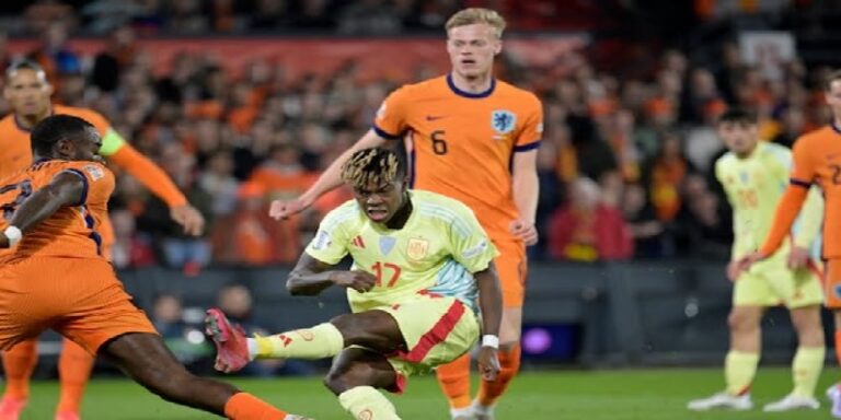 دوري الأمم الأوروبية لكرة القدم: كرواتيا تباغت فرنسا وإسبانيا تنتزع تعادلاً قاتلاً من هولندا