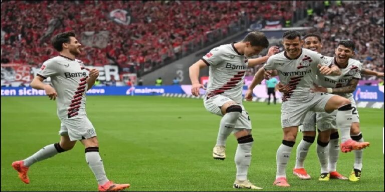 ليفركوزن يهزم فرانكفورت برباعية ويحافظ على آماله بالمنافسة على البوندسليغا