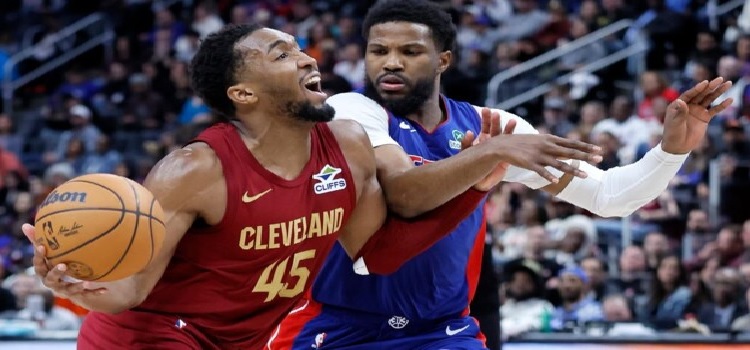 دوري كرة السلة الأميركي: ديترويت يهزم كليفلاند