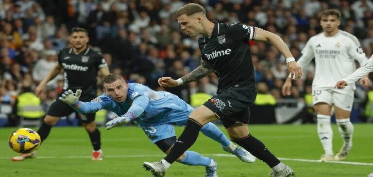 مبابي يقود ريال مدريد لتخطي ليغانيس بصعوبة