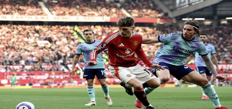 مانشستر يونايتد يُعرقل آرسنال ويُقرّب ليفربول من لقب الدوري الإنكليزي