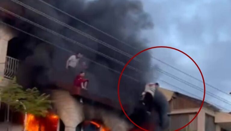 إصابة 17 شخصاً بحريق شمال الأراضي المحتلة