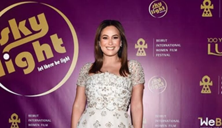 بيروت تكرم هند صبري: فخورة بالشعب اللبناني ونجومه