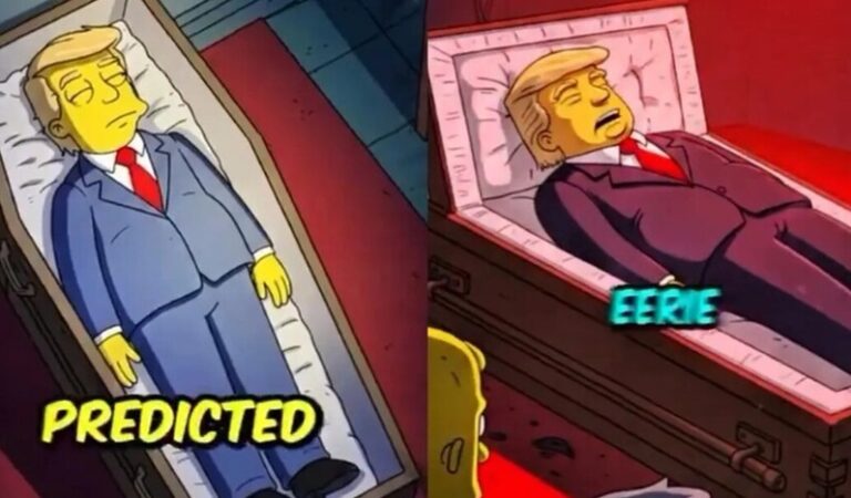 “ذا سيمبسون” يتنبأ بوفاة ترامب؟ (فيديو)
