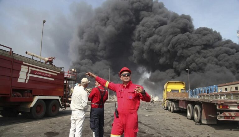 بالفيديو – تجدد الانفجارات داخل ميناء بندر عباس في إيران