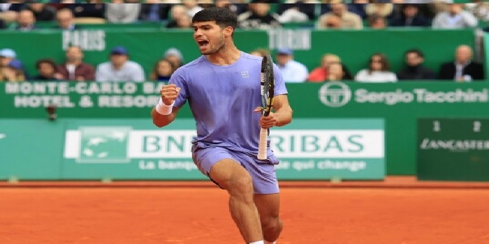 ألكاراز يتوج بلقب دورة مونتي كارلو على حساب موسيتي