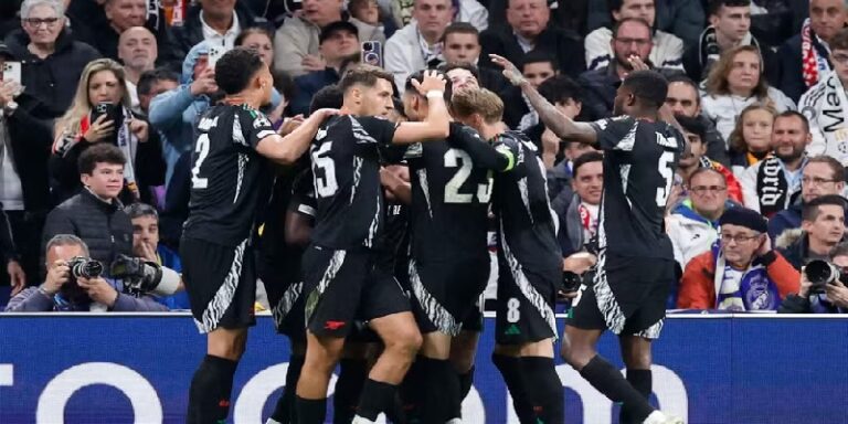 دوري أبطال أوروبا لكرة القدم: آرسنال يهزم ريال مدريد مجدداً ويُطيح به خارج المسابقة