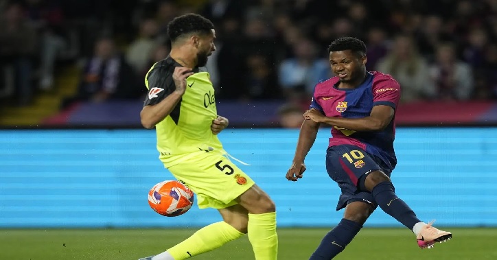 برشلونة يقترب خطوة إضافية من الفوز بالليغا بفوزه على مايوركا