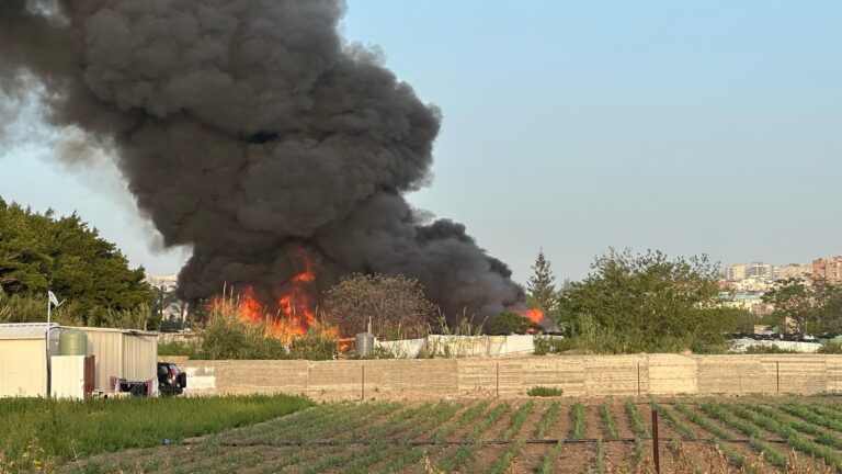 بالصورة ـ حريق في القبيات ـ عكار