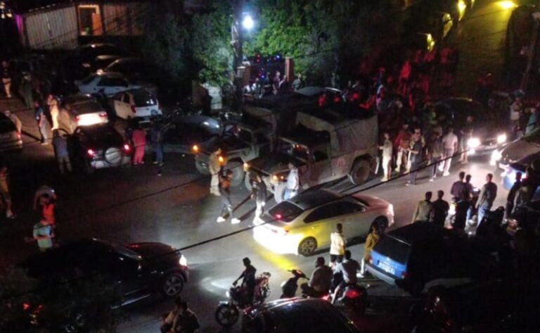 تجدُد الإشكال المسلح في برجا (فيديو)