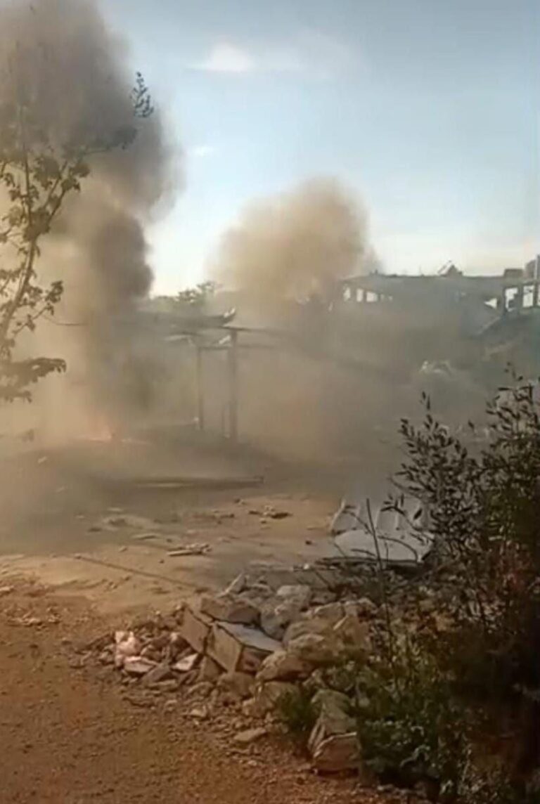 غارة على الهرمل (صورة)