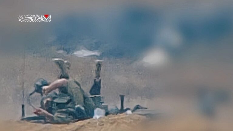 بالفيديو – قنص جنود وضباط العدو في بيت حانون