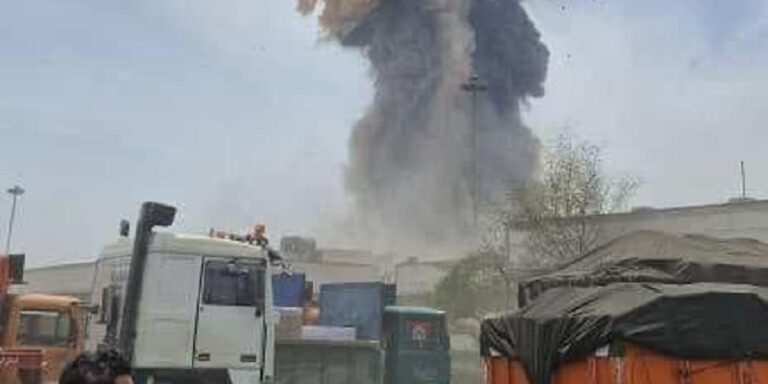 بالفيديو.. اللحظات الأولى من انفجار إيران