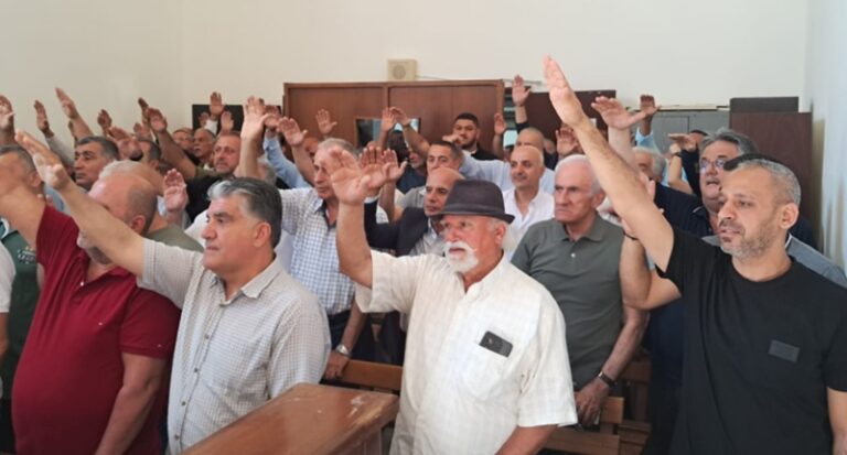 86 مختاراً بترونياً أقسموا اليمين في السرايا