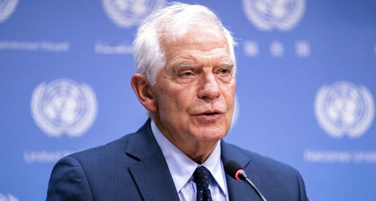 بوريل يتهم حكومة نتنياهو بنية الإبادة الجماعية