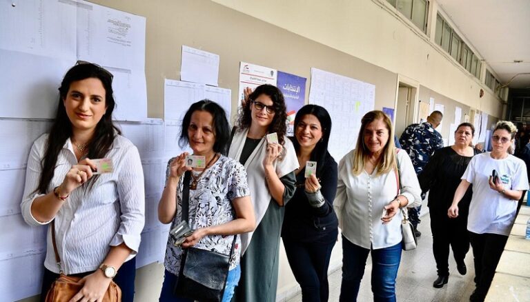 24.41 % نسبة الاقتراع بجبل لبنان