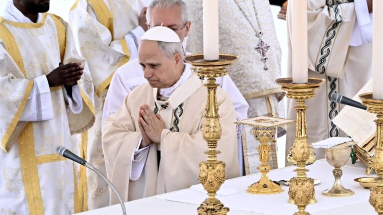 عون يقدم التهاني للبابا الجديد (صور)