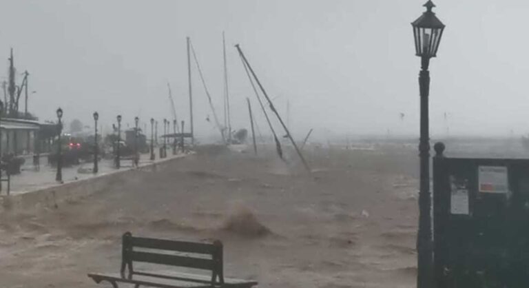 عاصفة نادرة تضرب قلب مانشستر