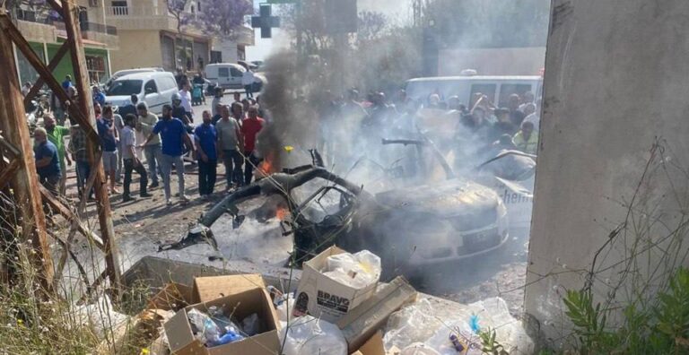 “الصحة”: شهيد بغارة عين بعال