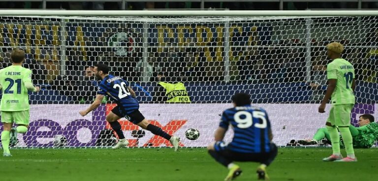 إنتر ميلان يُطيح ببرشلونة بسيناريو مجنون ويبلغ نهائي دوري أبطال أوروبا لكرة القدم