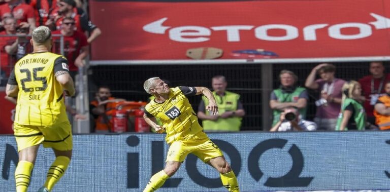 دورتموند يهزم ليفركوزن برباعية ويقترب من الظفر ببطاقة أوروبية
