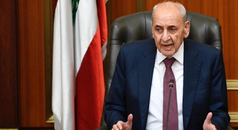 بري: لبنان يرحب بكل جهد إستثماري للمساهمة في إعادة النهوض والإعمار