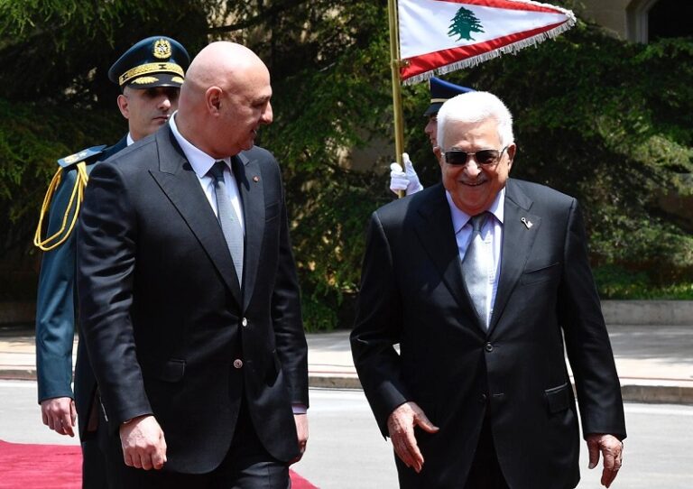 بيان لبناني – فلسطيني مشترك: إتفاق على حصر السلاح بيد الدولة اللبنانية