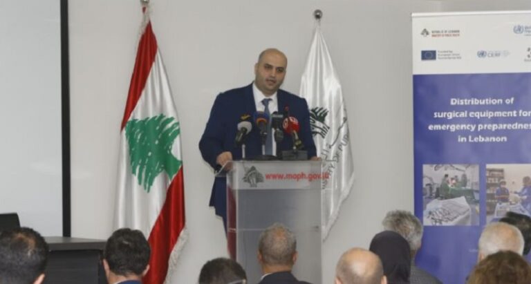 ناصر الدين: نأمل عدم حصول تطورات سلبية وواجبنا البقاء على جهوزية