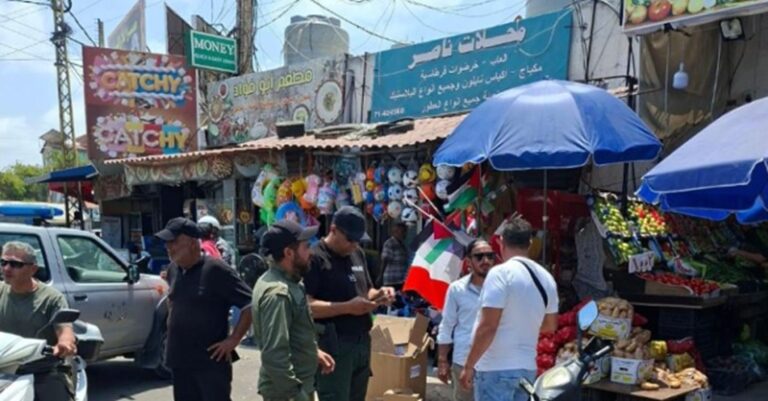 حملة لقمع المخالفات في صور