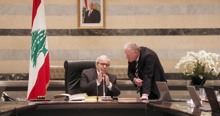 رجّي وسلام يناوران.. والرئيس عون مستاء