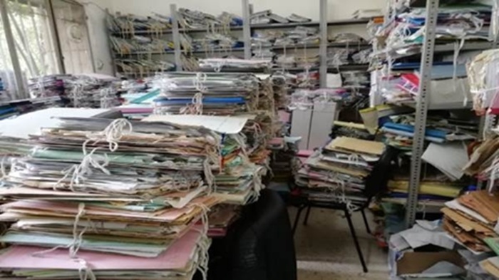 اخلاء مبنى السجل التجاري في جبل لبنان