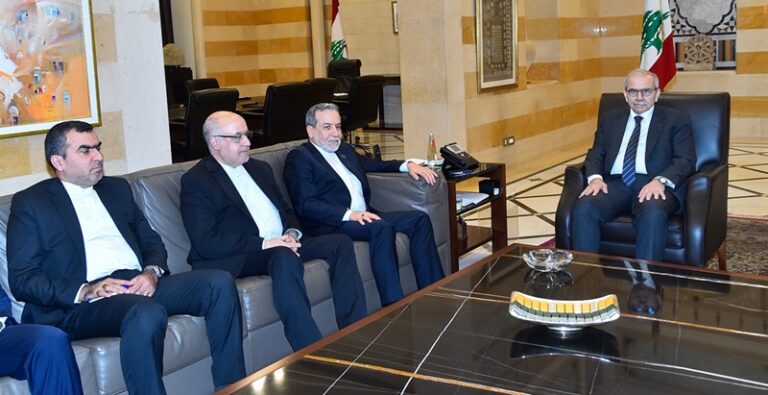 عراقجي من السرايا: حريصون على فتح صفحة جديدة مع لبنان