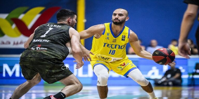 الرياضي يسحق هومنتمن ويبلغ نهائي بطولة لبنان لكرة السلة