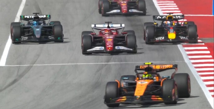 فورمولا1: بياستري يُحرز سباق جائزة إسبانيا وخيبة أمل لبطل العالم