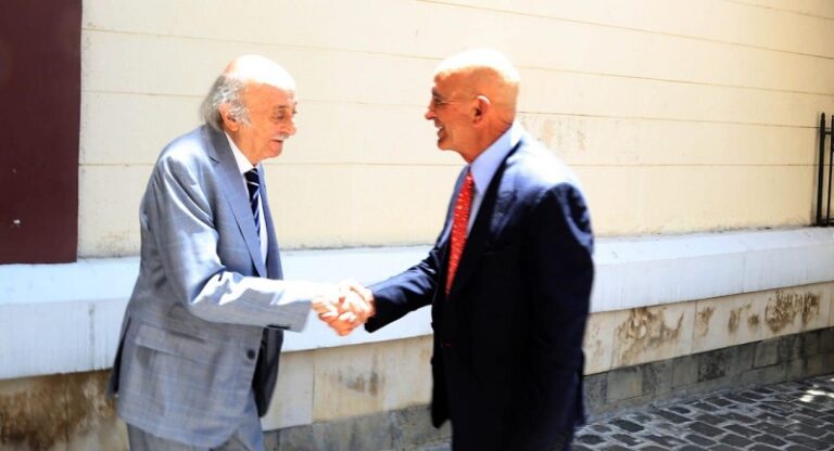 برّاك: شكراً وليد جنبلاط