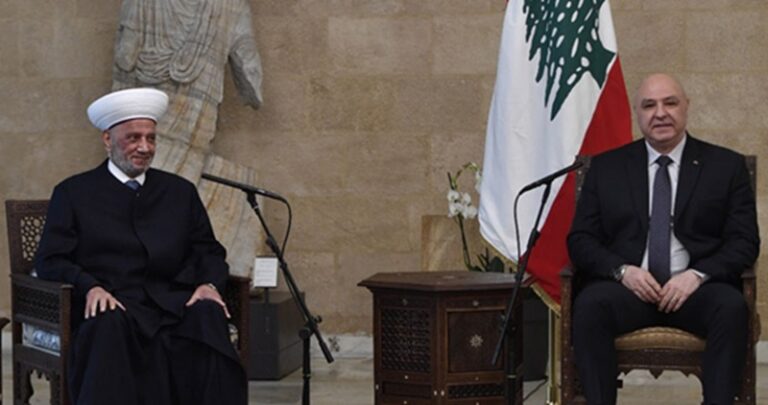 دريان من بعبدا: وحدة اللبنانيين هي السلاح الأقوى في وجه “إسرائيل”