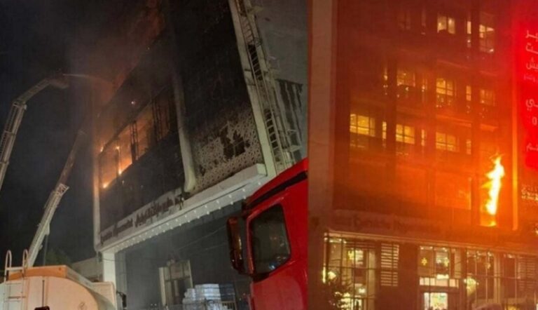 توقيف 17 مسؤولاً و3 ضباط على خلفية حريق العراق