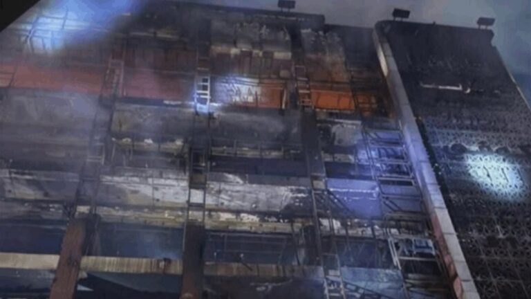 بالفيديو – عشرات الضحايا بحريق في العراق