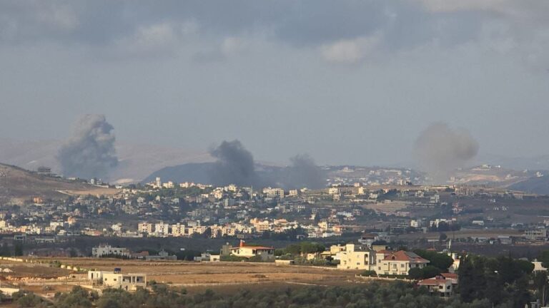 غارات إسرائيلية على الجنوب (صورة)