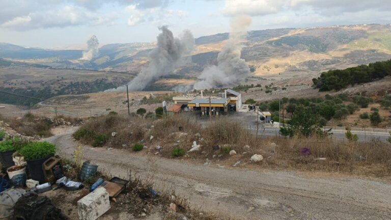 غارات على الجنوب (فيديو)